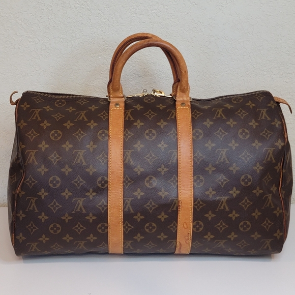 #376 Louis Vuitton Monogram Keepall - Picture 2 of 16